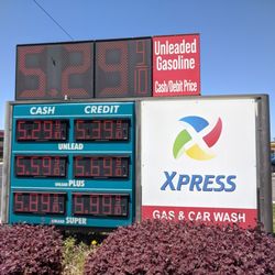 Xpress Gas & Car Wash - Gas prices today.