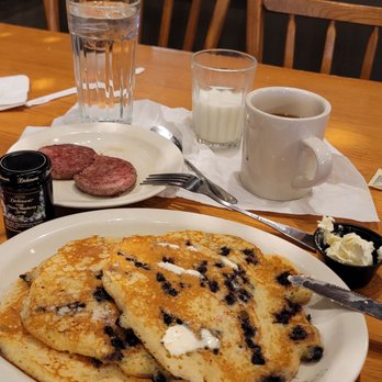 Cracker Barrel Old Country Store - you know it! Today was famous blueberry pancakes with the blueberry syrup and sausage patties. cup of joe little milk for it Splenda. - Southern Near Me - Adairsville, Georgia Cracker Barrel Old Country Store - you know it! Today was famous blueberry pancakes with the blueberry syrup and sausage patties. cup of joe little milk for it Splenda. - Southern Near Me - Adairsville, Georgia