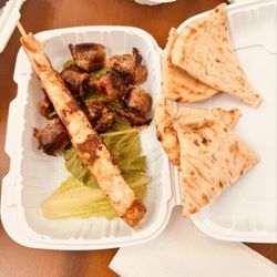 Plainfield Gyro & Deli - Grilled Greek Sausage and Chicken Souvlaki