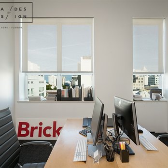 Shades By Design - Office screen shades in Miami Beach - Shades & Blinds Near Me - Boca Raton, Florida