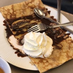 Côté mer - Crêpe Nutella banane chantilly, une tuerie