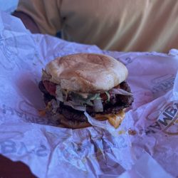 Hamby's - Double Smashed burger