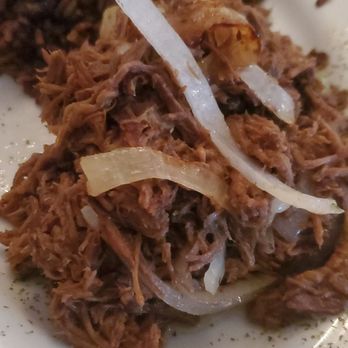 The Cuban Around The Corner - Closeup of the delicious Vaca Frita. - Cuban Near Me - Bergenfield, New Jersey