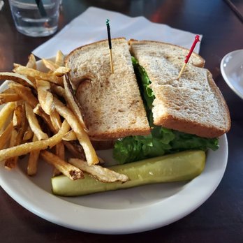 Club 185 - Chicken salad sandwich and fries - Lounges Near Me - Columbus, Ohio