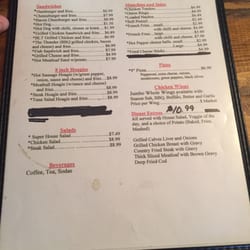 Rome's Restaurant - Menu 2
