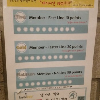 Jongro BBQ - Loyalzoo not valid on Friday and Saturday... so not valuable then... - Korean Near Me - New York, New York