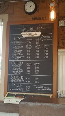Menu photo 2 Aviator Coffee Kingston, WA
