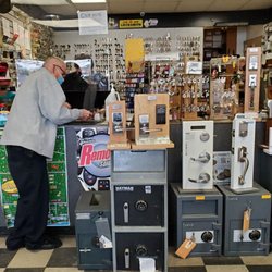 Merrick Master Locksmiths - Well Organized Store Lots of Merchandise on Display