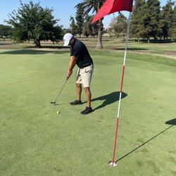 Porterville Municipal Golf Course - on the green