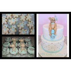 MDV Custom Cakes - Royal Reddy Bear Baby Shower