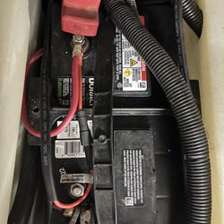 Batteries Plus - Bow thruster 24v battery set up
