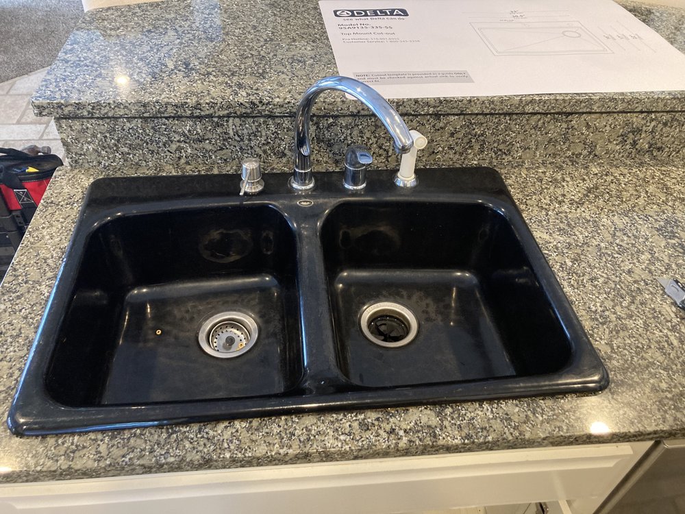 Slide of Sink Connections