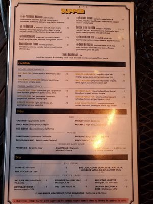 Menu photo 1 Lisa G's Lake Placid, NY