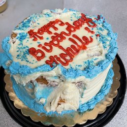 Having a cake delivered is less than impressive.