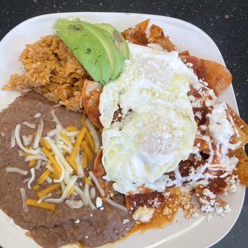 Rose Cafe and Bakery - Red Chilaquiles - Coffee & Tea Near Me - Granada Hills, California