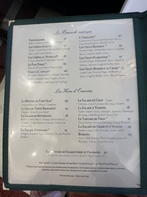 Menu photo 1 Le Bilboquet Denver, CO