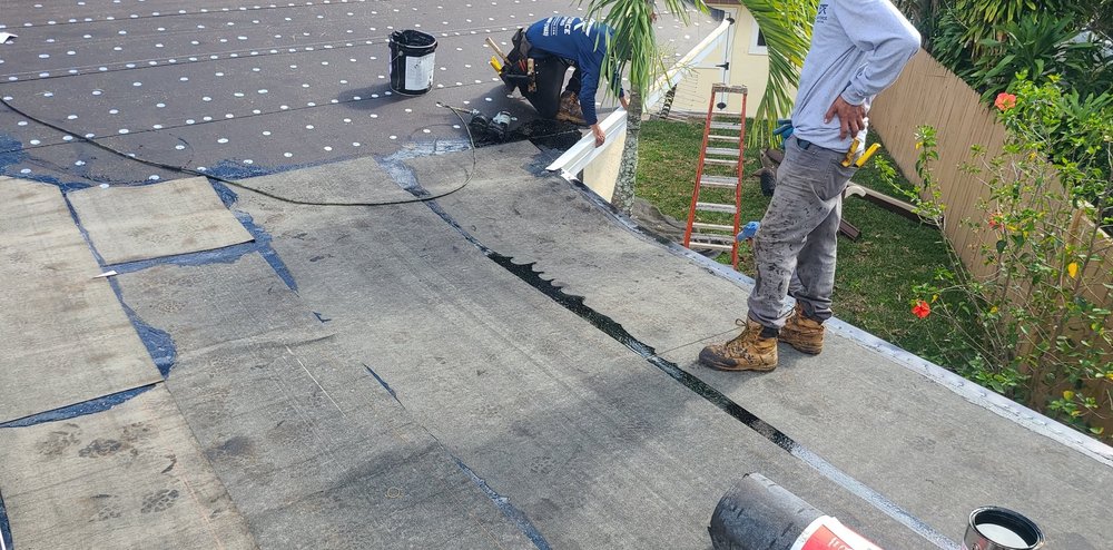 Slide of Air Force Roofing