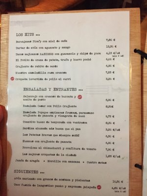 Menu photo 2 Pica'p Valencia, V