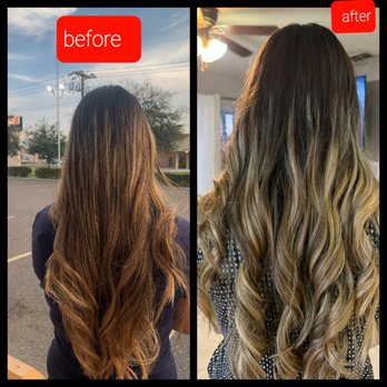 A Virtuous Salon - Shadowing roots and adding toner - Hair Salons Near Me - McAllen, Texas A Virtuous Salon - Shadowing roots and adding toner - Hair Salons Near Me - McAllen, Texas