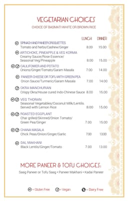 Menu photo 4 Rasa Restaurant East Greenwich, RI