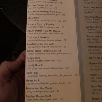 The Aviary - Cocktail Bars Near Me - Chicago, Illinois The Aviary - Cocktail Bars Near Me - Chicago, Illinois