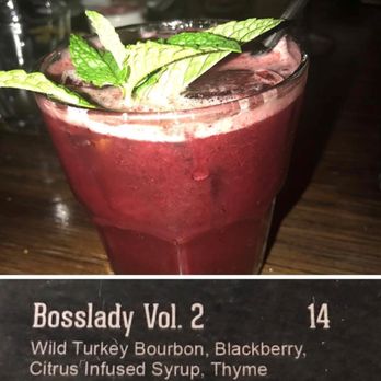 Bosscat Kitchen & Libations - one of my favorites on the drink menu - New American Near Me - Irvine, California