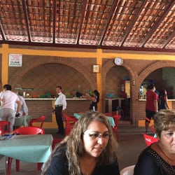 Los Delfines - Bar in the background