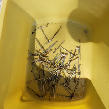 Southers Construction - Nails found in my garden and front walkway. My 6yo could have easily stepped on one of these! - General Contractors Near Me - Epping, New Hampshire