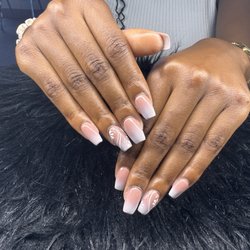 Rose Nails - My latest nail set done with airbrush
