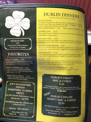 Menu photo 5 The Dublin Pub Springfield, IL Menu photo 5 The Dublin Pub Springfield, IL