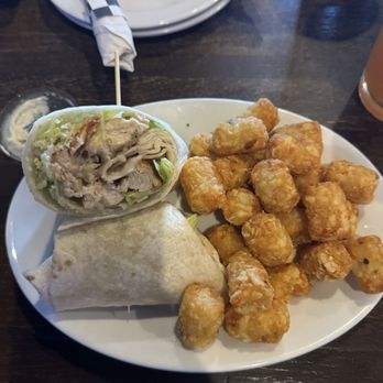 The Salty Dog Tavern - Chicken Caesar Wrap - Sports Bars Near Me - Southington, Connecticut The Salty Dog Tavern - Chicken Caesar Wrap - Sports Bars Near Me - Southington, Connecticut