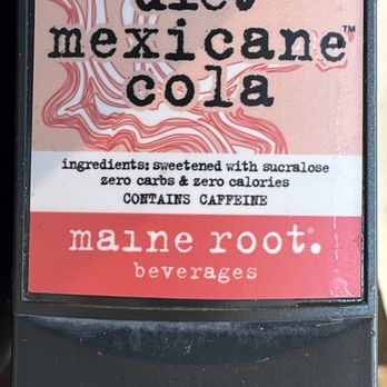 CAVA - This diet soda is FABULOUS!!! Love it! - Mediterranean Near Me - Paramus, New Jersey
