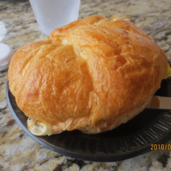 Kneaders Bakery & Cafe - egg and cheese croissant sandwich - Cafes Near Me - Colorado Springs, Colorado