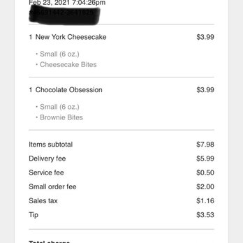 The Sweet Escape - Receipt - Ice Cream & Frozen Yogurt Near Me - Asheville, North Carolina