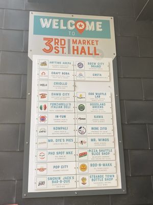 Menu photo 2 3rd Street Market Hall Milwaukee, WI