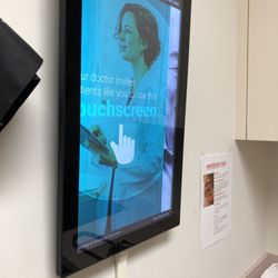 Oncology & Hematology Associates of West Broward - During the remodel they have added info screens (basically giant iPads) with lots of info about all cancers