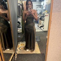 The skirt was still too loose but by this point I could not give her any feedback because she was "doing me a favor."
