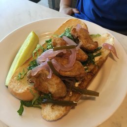 Fried Oyster Sandwich