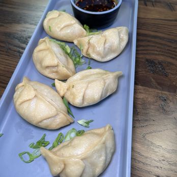 Drunken Kitchen - Pork Pot Stickers (6 Pieces) - Chinese Near Me - Salt Lake, Utah Drunken Kitchen - Pork Pot Stickers (6 Pieces) - Chinese Near Me - Salt Lake, Utah