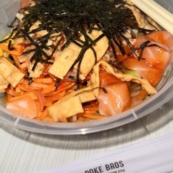 Poke Bros - Build Your Own Poke Bowl with Salmon!