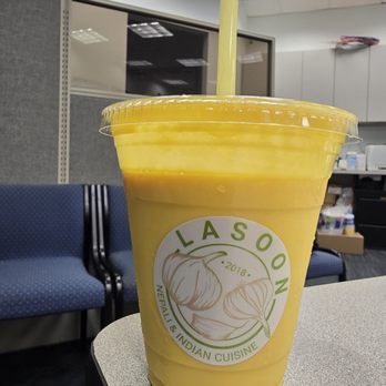 Lasoon - Mango Lassi! Yum! - Himalayan/Nepalese Near Me - Aiea, Hawaii Lasoon - Mango Lassi! Yum! - Himalayan/Nepalese Near Me - Aiea, Hawaii
