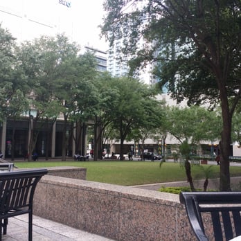 Latin Square Cuisine - Park seating area - Latin American Near Me - Orlando, Florida