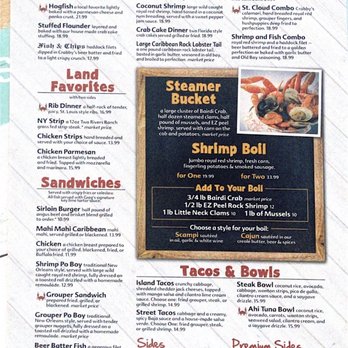 Crabby's On The Lakefront - Menu - Seafood Near Me - Saint Cloud, Florida