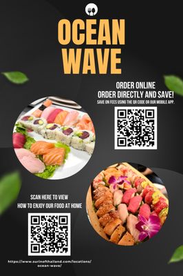 Ocean Wave Sushi By Harry and Sons Atlanta by null