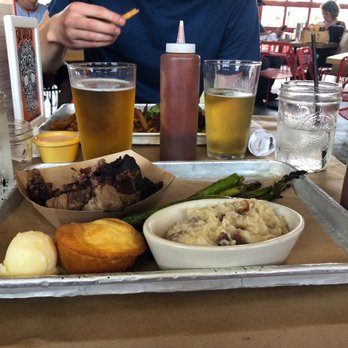 Fenton Fire Hall - Brisket w potatoes and asparagus. The Gatherer w fries. - New American Near Me - Fenton, Michigan Fenton Fire Hall - Brisket w potatoes and asparagus. The Gatherer w fries. - New American Near Me - Fenton, Michigan