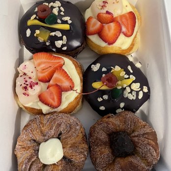 Rose Ave Bakery - Halo halo donut, strawberry lychee donut, and two types of kouign amanns. - Bakeries Near Me - Washington, DC, District of Columbia Rose Ave Bakery - Halo halo donut, strawberry lychee donut, and two types of kouign amanns. - Bakeries Near Me - Washington, DC, District of Columbia