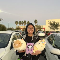 Gatcha - Plushies we won including the keychains