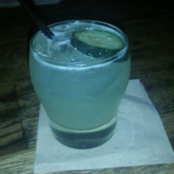 Alibi Room - Gordon's cup, Vodka, Cucumber, lime, sesame salt. I love it - Lounges Near Me - Los Angeles, California Alibi Room - Gordon's cup, Vodka, Cucumber, lime, sesame salt. I love it - Lounges Near Me - Los Angeles, California