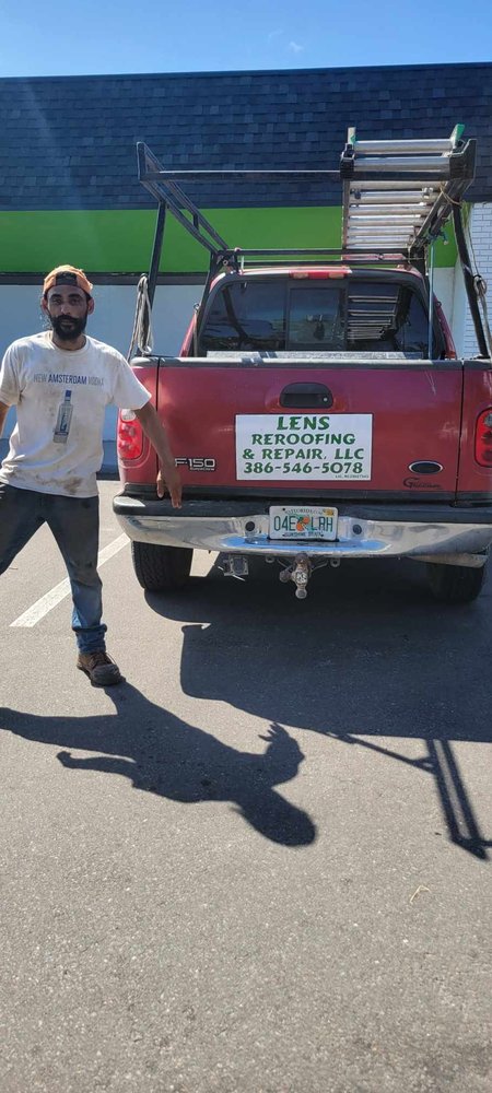 Slide of Lens Reroofing and Repairs