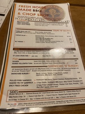 Menu photo 6 Smokeyard BBQ and Chop Shop Mammoth Lakes, CA Menu photo 6 Smokeyard BBQ and Chop Shop Mammoth Lakes, CA
